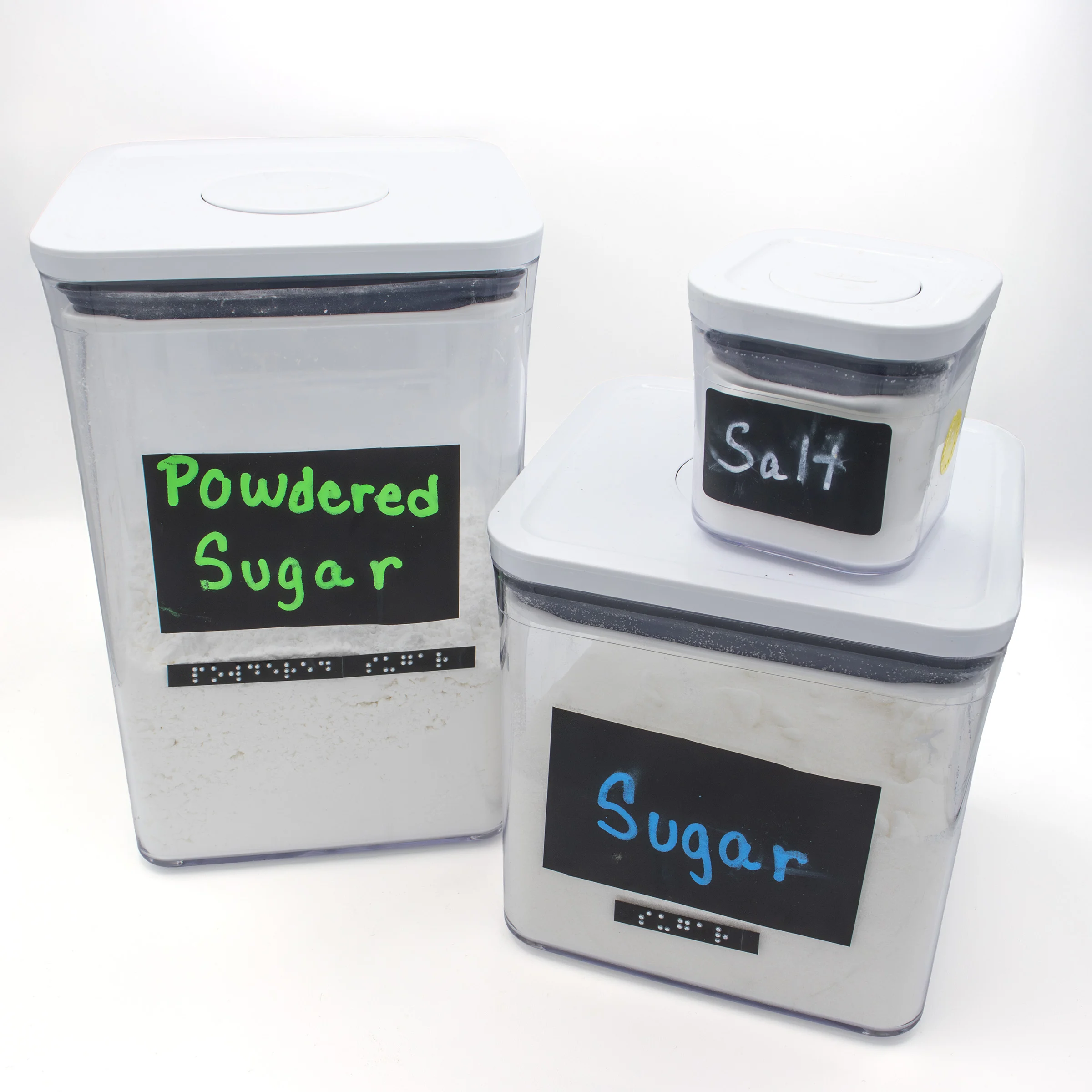 Various Size Food Storage Containers